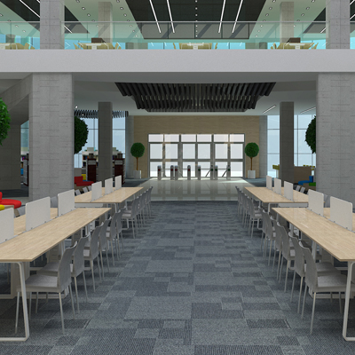 圖書(shū)館地板膠